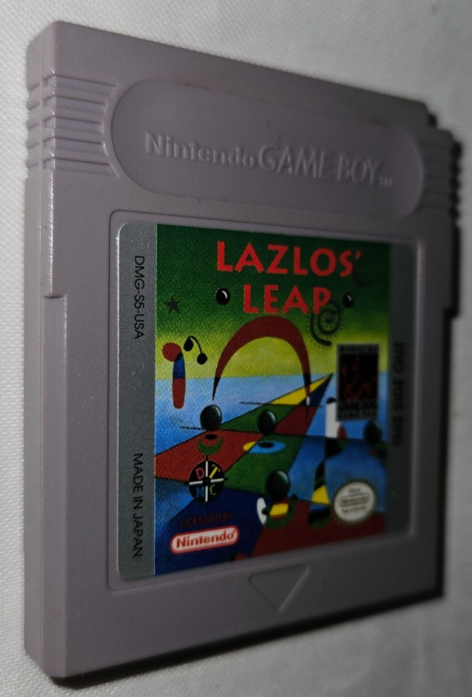 Lazlos’ Leap Cartridge Only Authentic Nintendo Game Boy DMG-S6-USA 1992 Gameboy