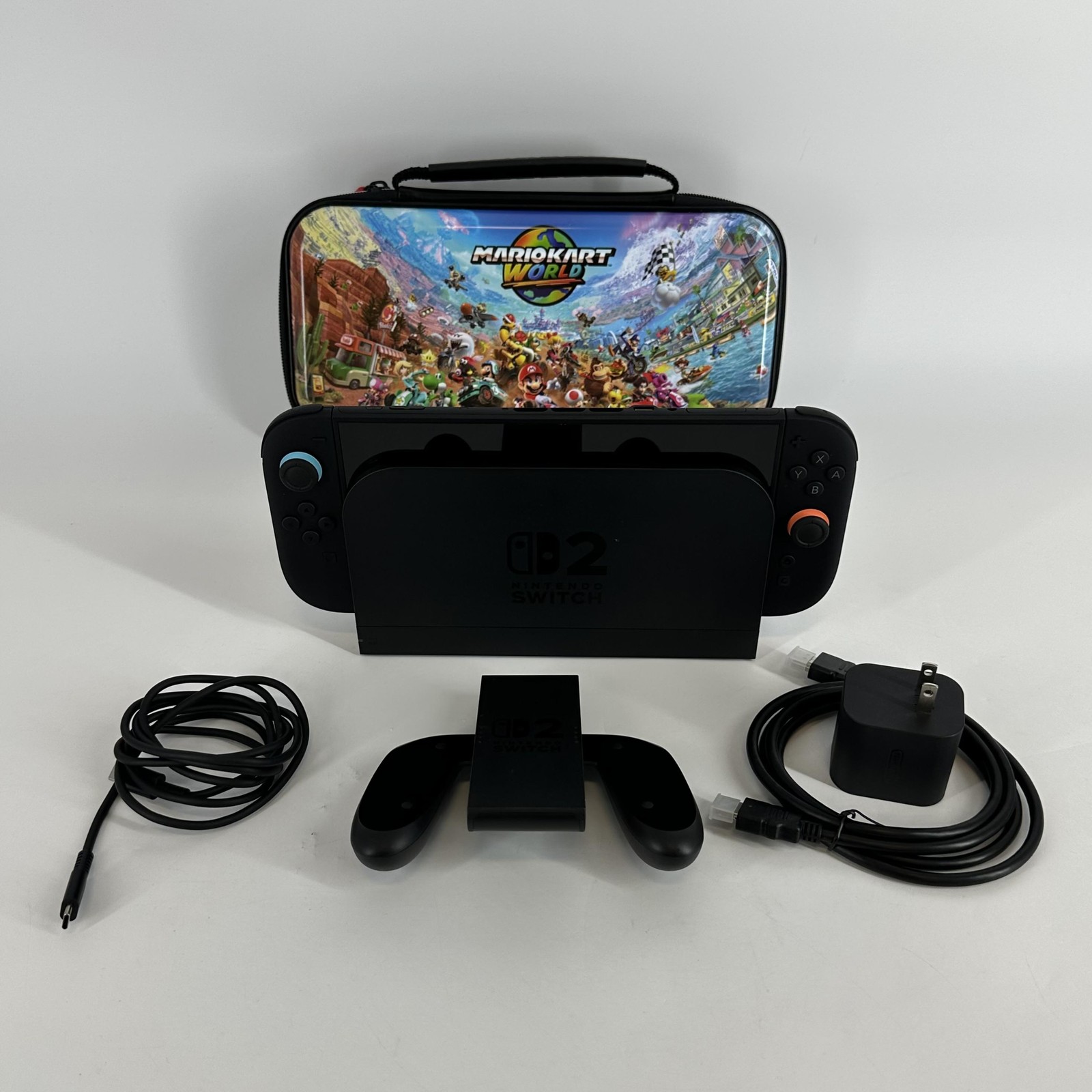Nintendo Switch 2 Original Handheld Console Black 256GB w/ Charger – Very Good