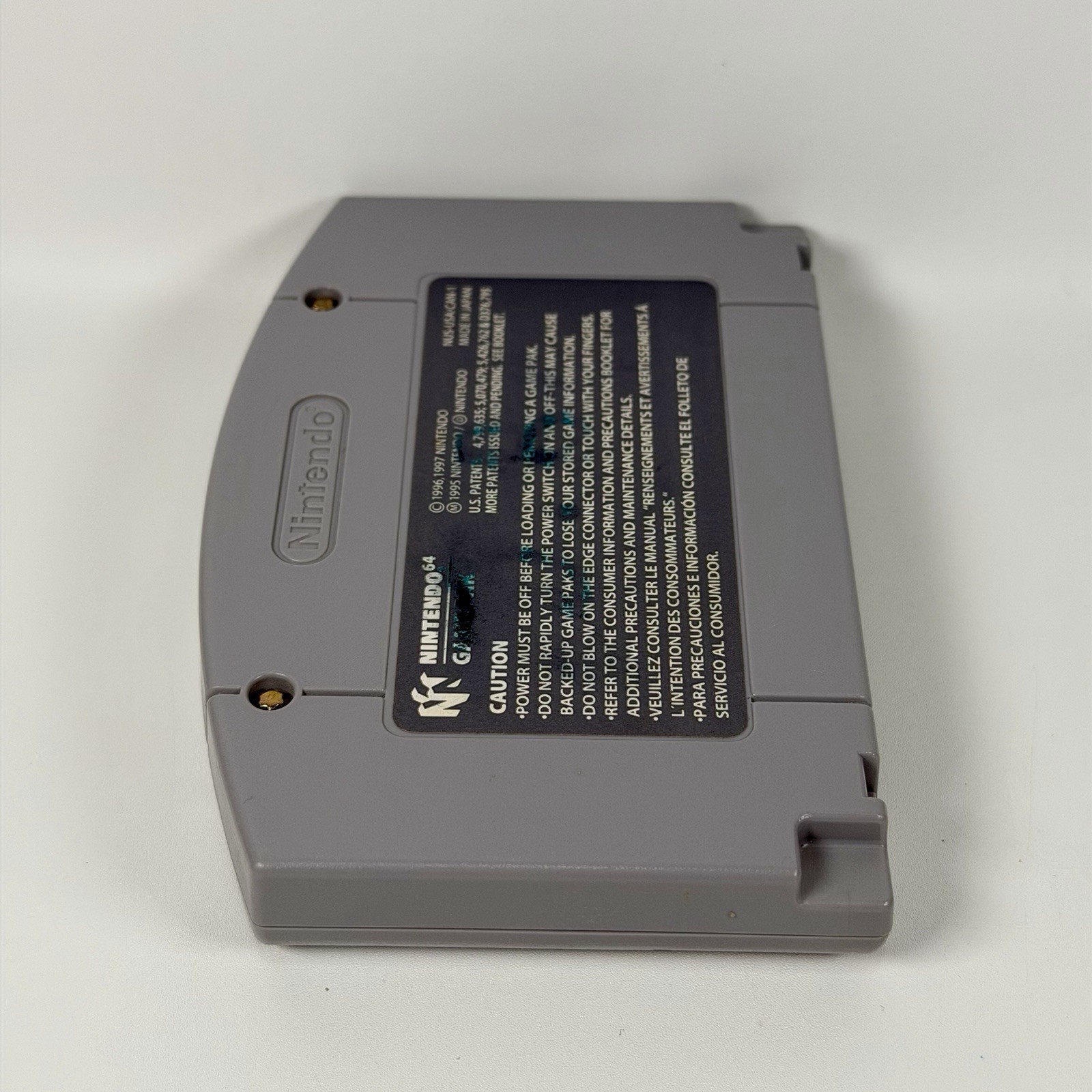 Super Mario 64 Nintendo 64 N64 Authentic W/ Players Guide Offer Flyer GP-NUS-USA