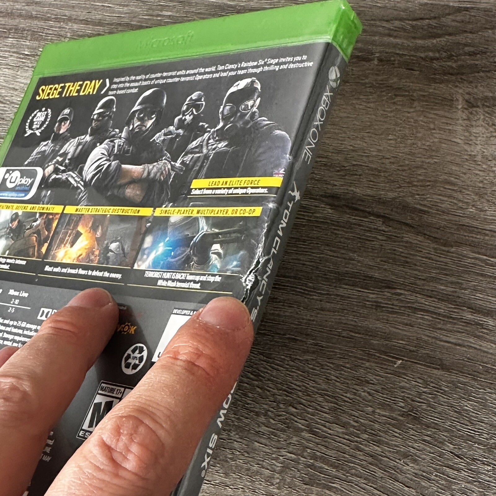 Tom Clancy’s Rainbow Six Siege Xbox One Game Shooter Action