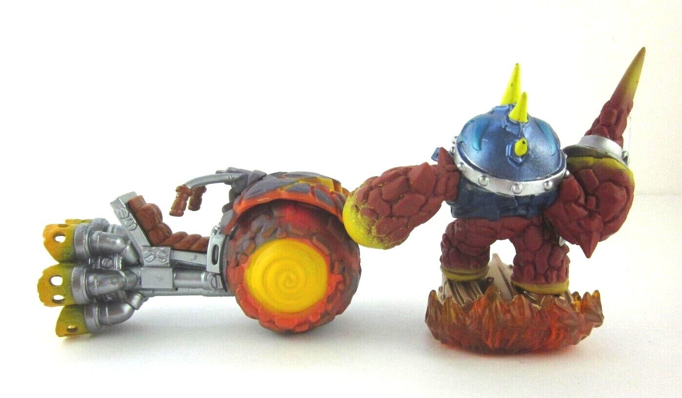 2 Skylanders Characters Figures Lava Lance & Burn Cycle 87536888 2015