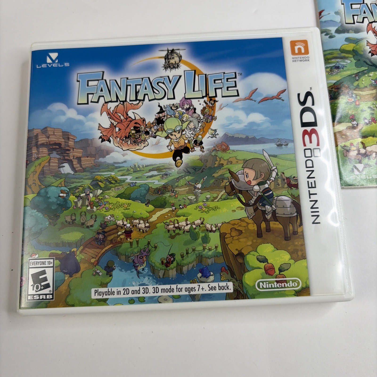 Fantasy Life (Nintendo 3DS, 2014) Game – Complete Tested