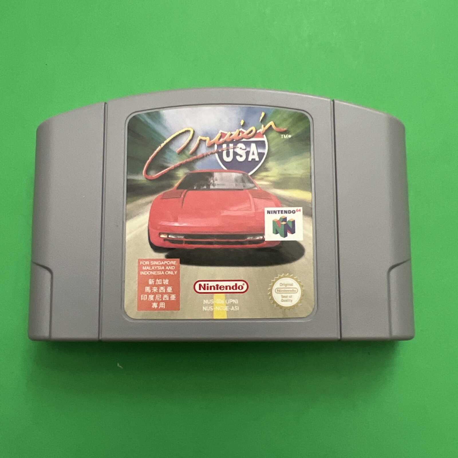 Cruis’n USA Nintendo 64 Singapore malaysia indonesia Version / Variant