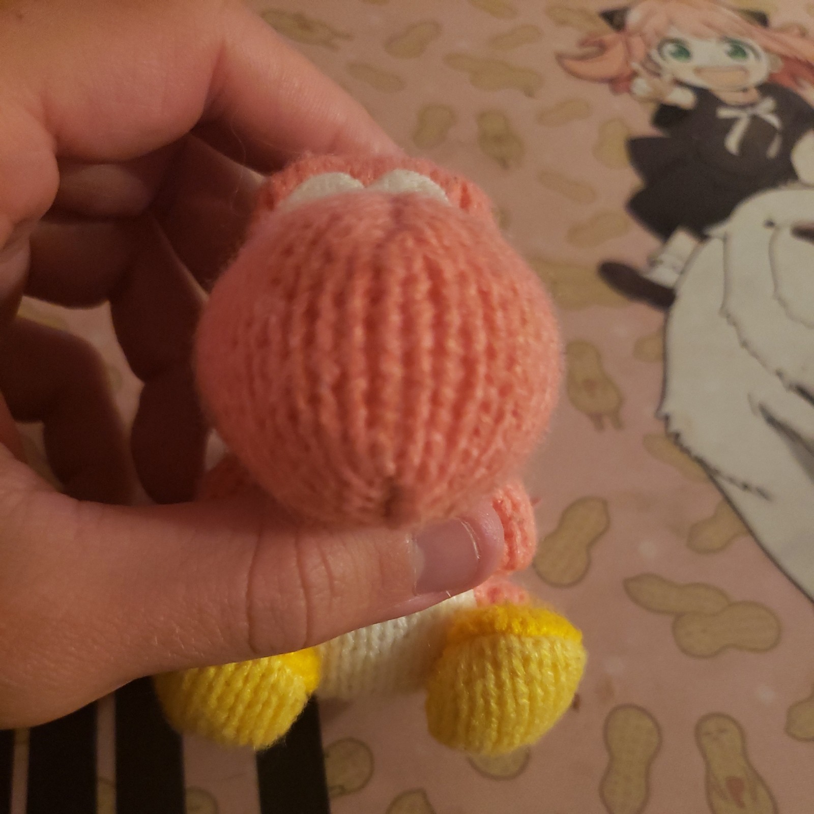 Nintendo Amiibo Pink Yarn Yoshi Yarn Figure Yoshi’s Woolly World 2015 Nintendo