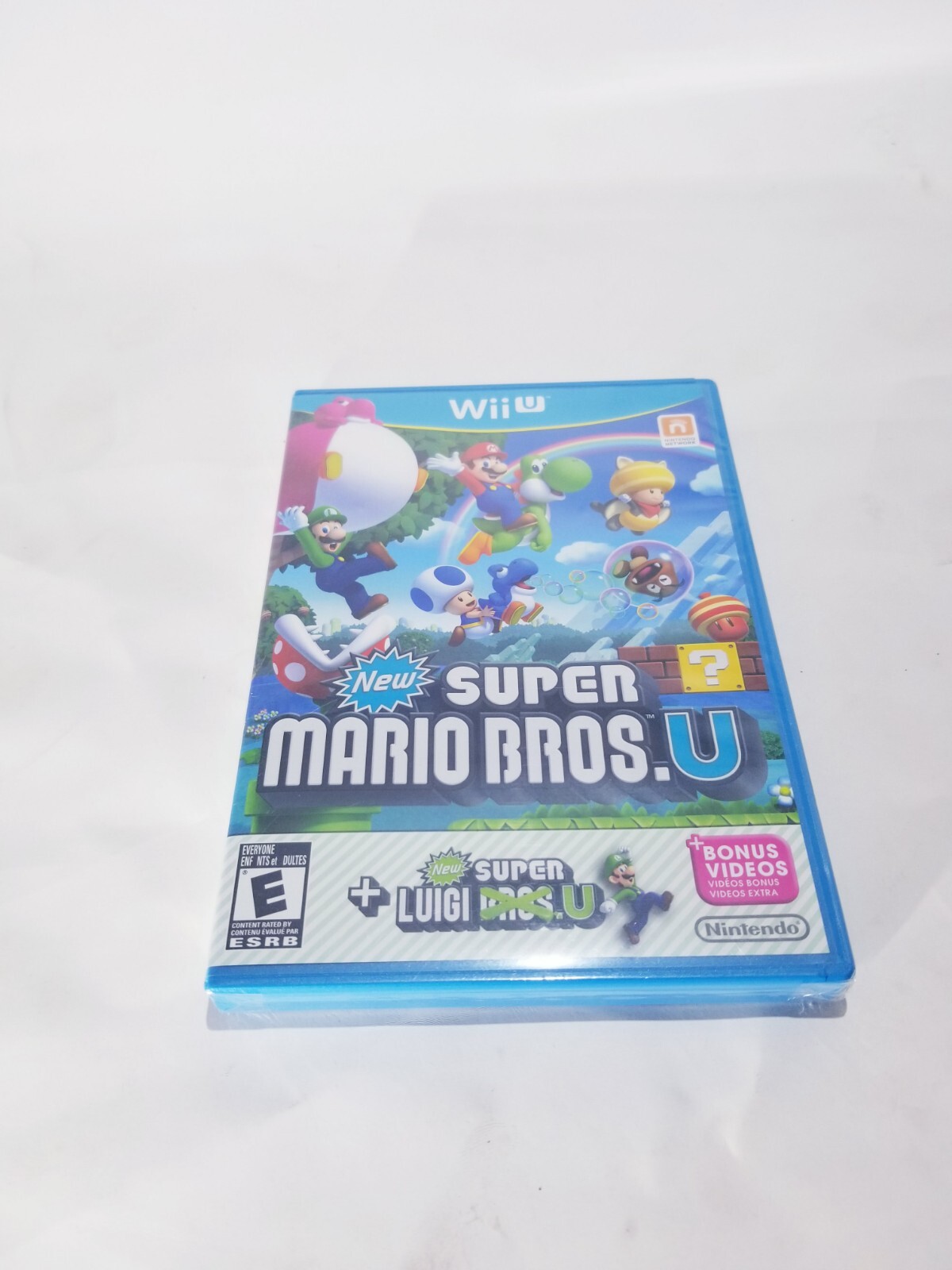 Super Mario Bros U + Super Luigi (SEALED) : Nintendo Wii U. RARE! ERROR MISPRINT