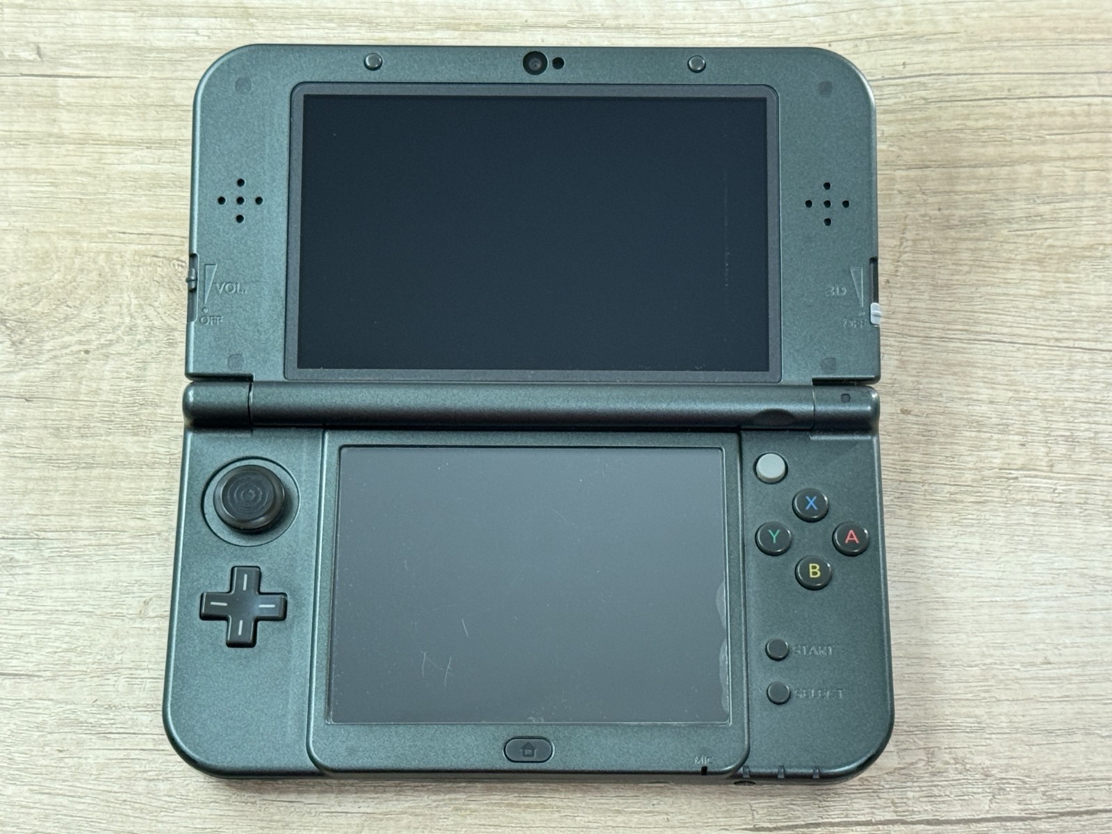 IPS Nintendo New 3DS XL Metallic Black Console IPS Top Tested Japan D8748