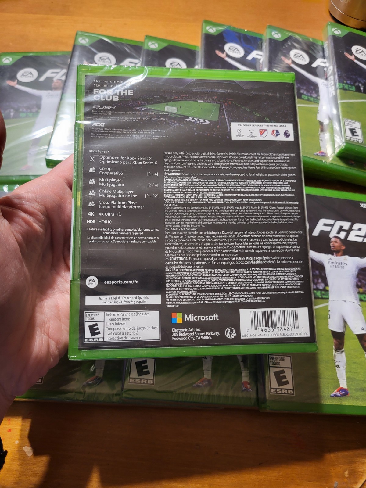 Xbox Series X One FC25 Soccer EA Sports BRAND NEW FACTORY SEALED