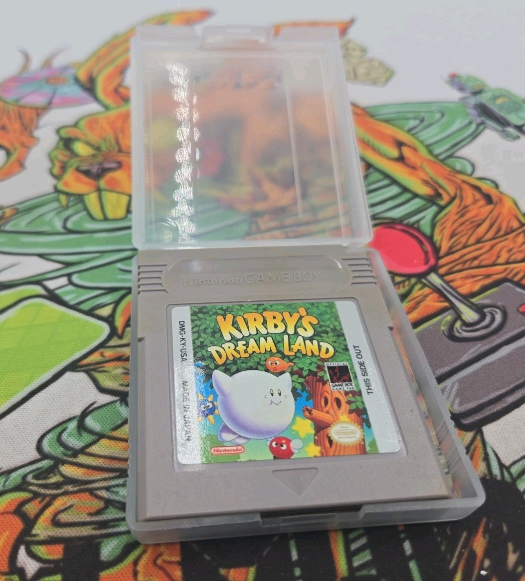 Kirby’s Dream Land Nintendo Game Boy, Tested Working, Authentic Cartridge + Case