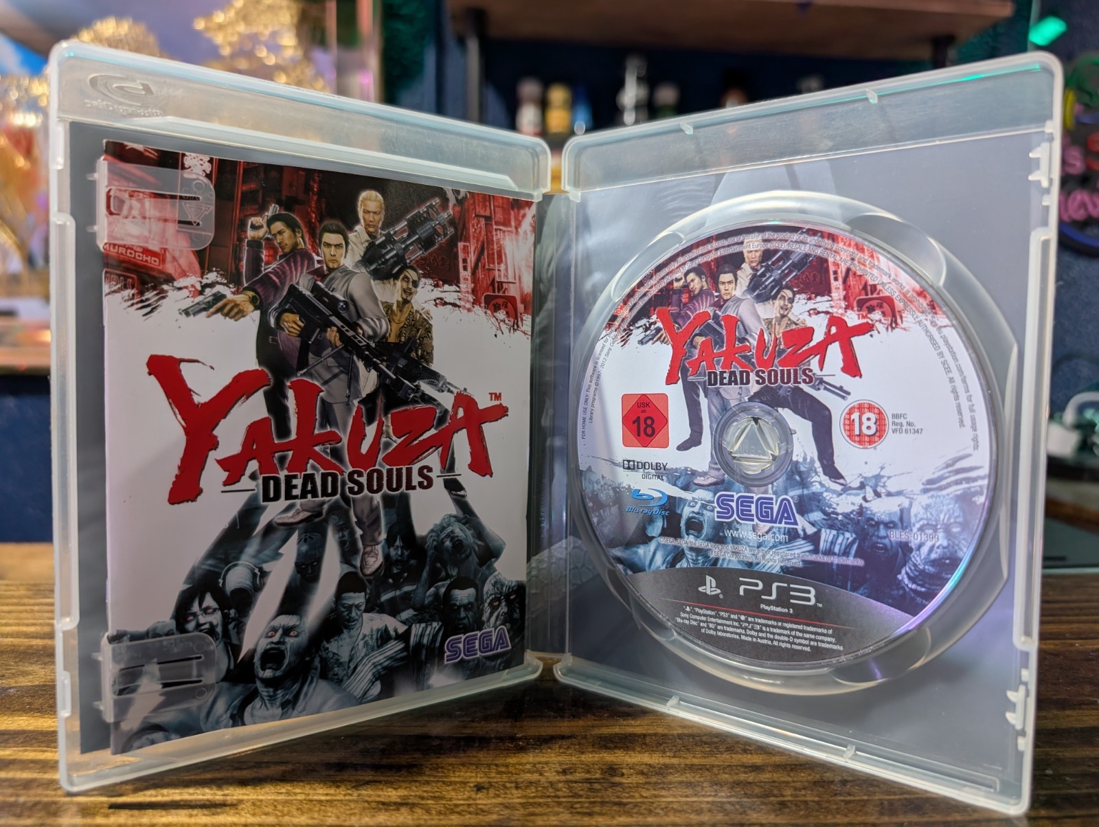 SEGA Yakuza: Dead Souls (PS3) M Mature Action/Adventure, CIB PAL