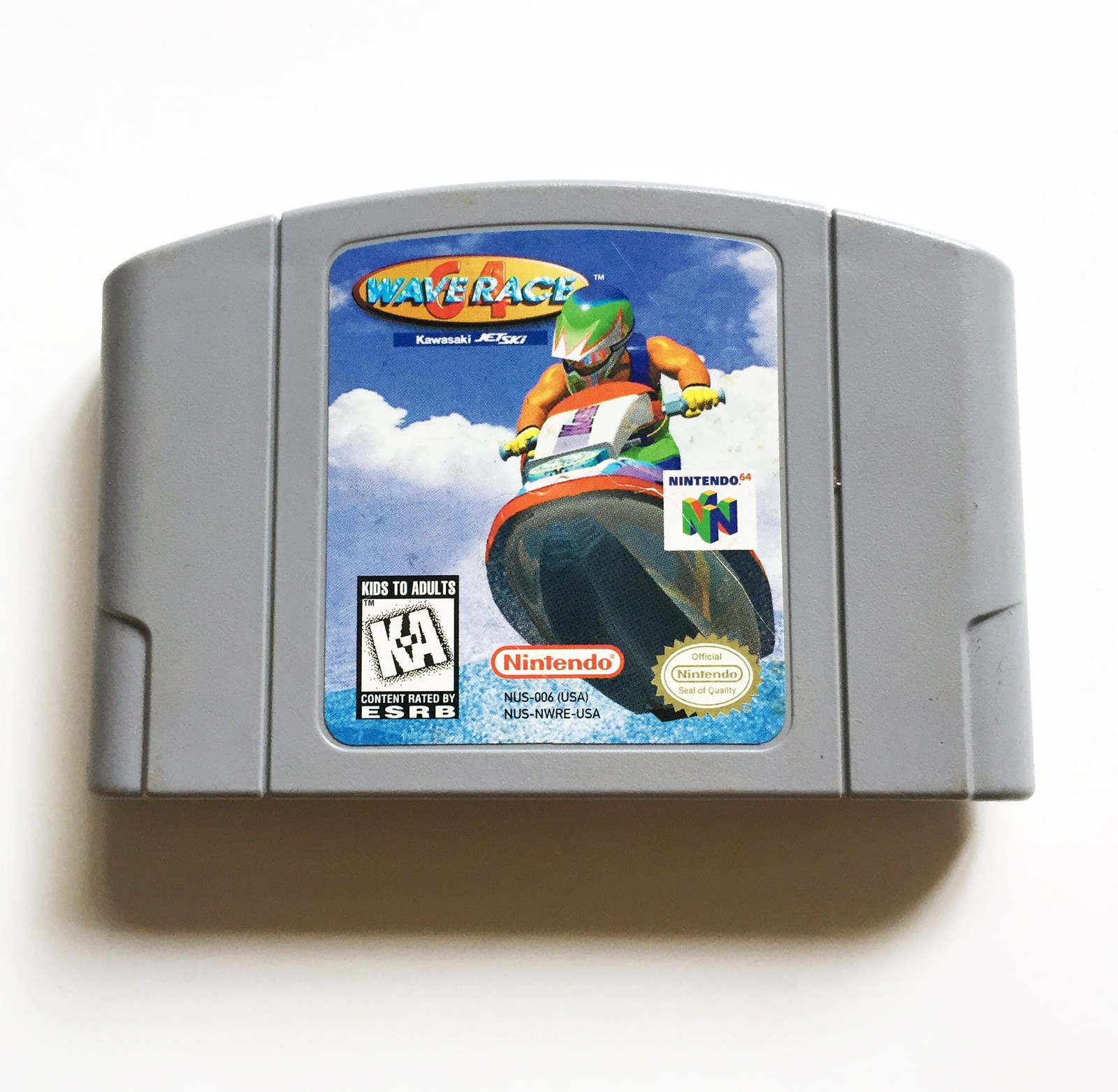 Wave Race 64 for Nintendo 64 N64 Classic Retro Jet Ski Racing Game Cartridge