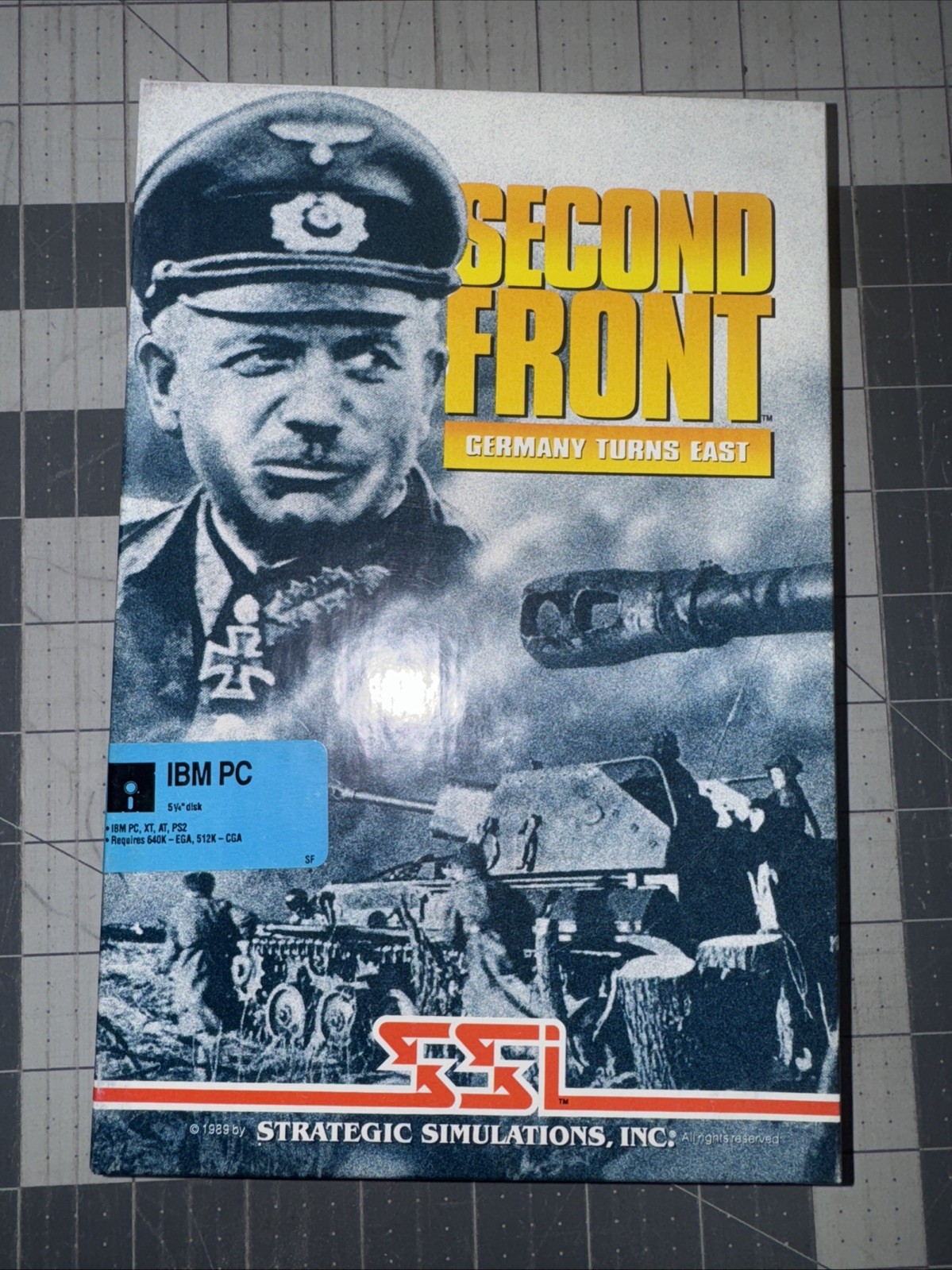 SSI Computer Wargame Second Front – Germany Turns East (PC 5 1/4″) Boxed READ