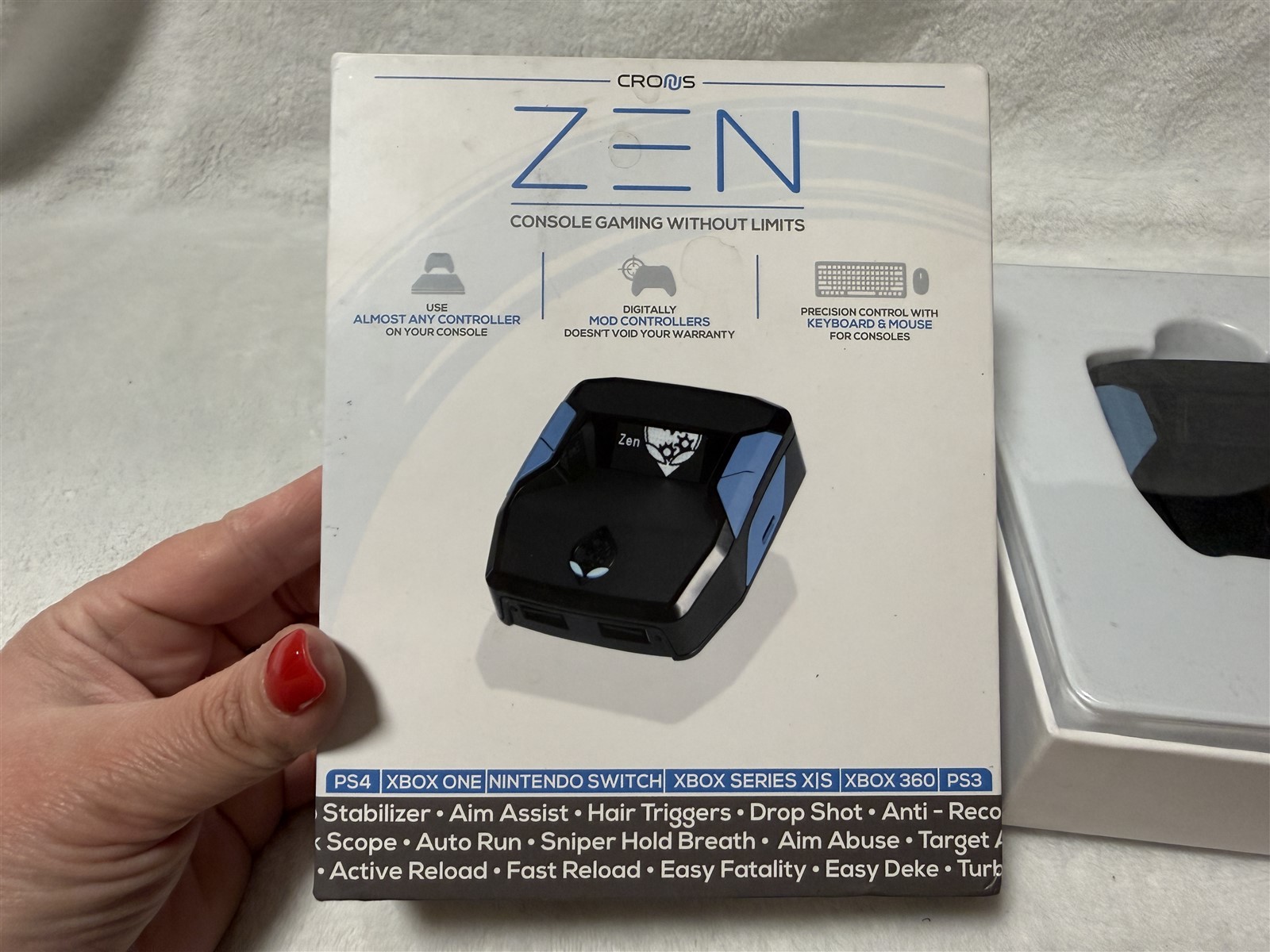 CRONUS ZEN CONTROLLER EMULATOR FOR PS4 XBOX ONE NINTENDO SWITCH X/S 360 PS3
