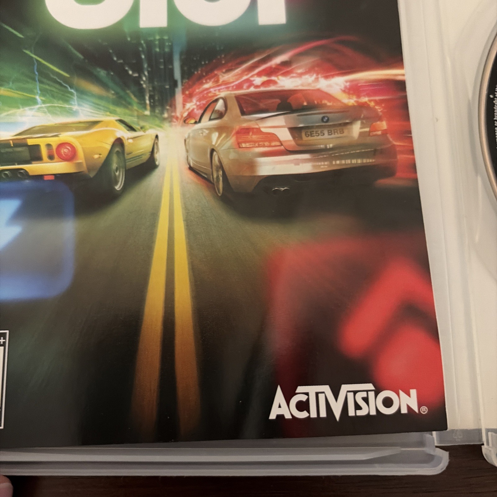 Blur Playstation 3 2010 – Complete in Box with Manual CIB PS3