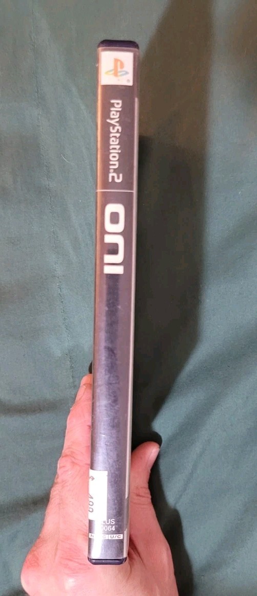 Oni (Sony PlayStation 2, 2001) In Case w Manual – Tested & Working (Read All)