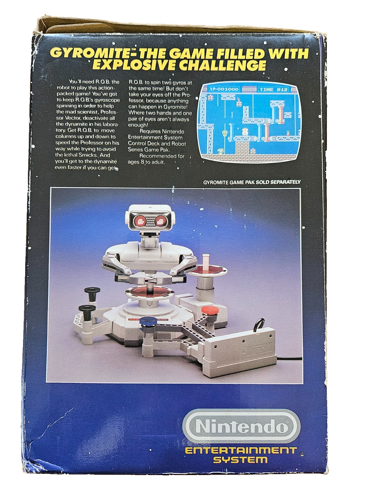 Rob The Robot Standalone in box (Missing paperwork), Nintendo