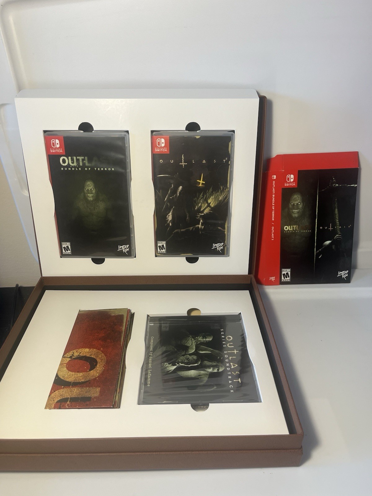 Outlast: Bundle of Terror Murkoff Briefcase Limited Run Switch – CIB Complete