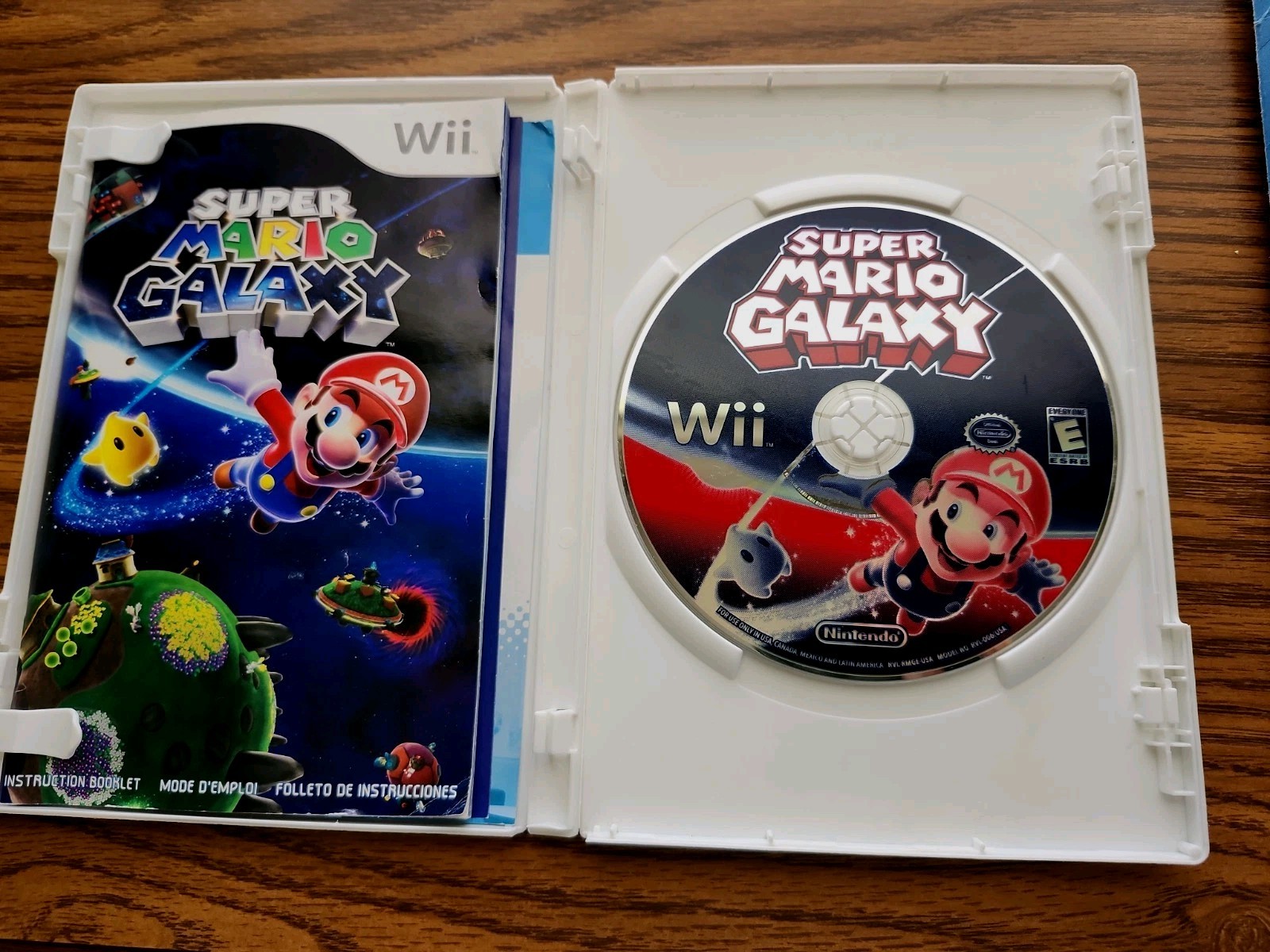 Super Mario Galaxy – Nintendo Wii Includes User Manual Tested/Works