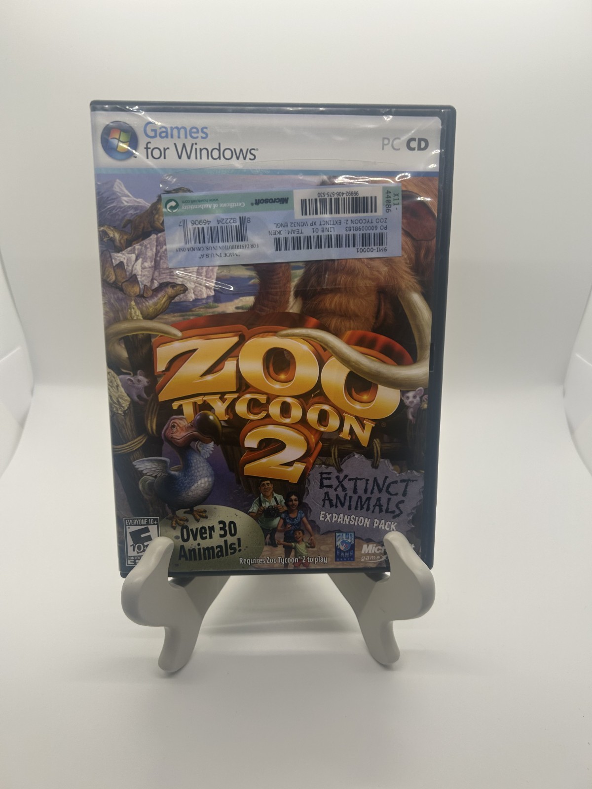 3 PC Games – Zoo Tycoon 2 Zookeeper Collection – Marine Mania – Extinct Animals