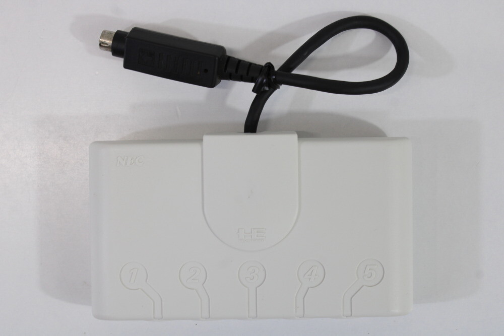 Official NEC PC Engine PI-PD003 5-Way Multitap Milti Tap Cos. Wear US Seller TA7