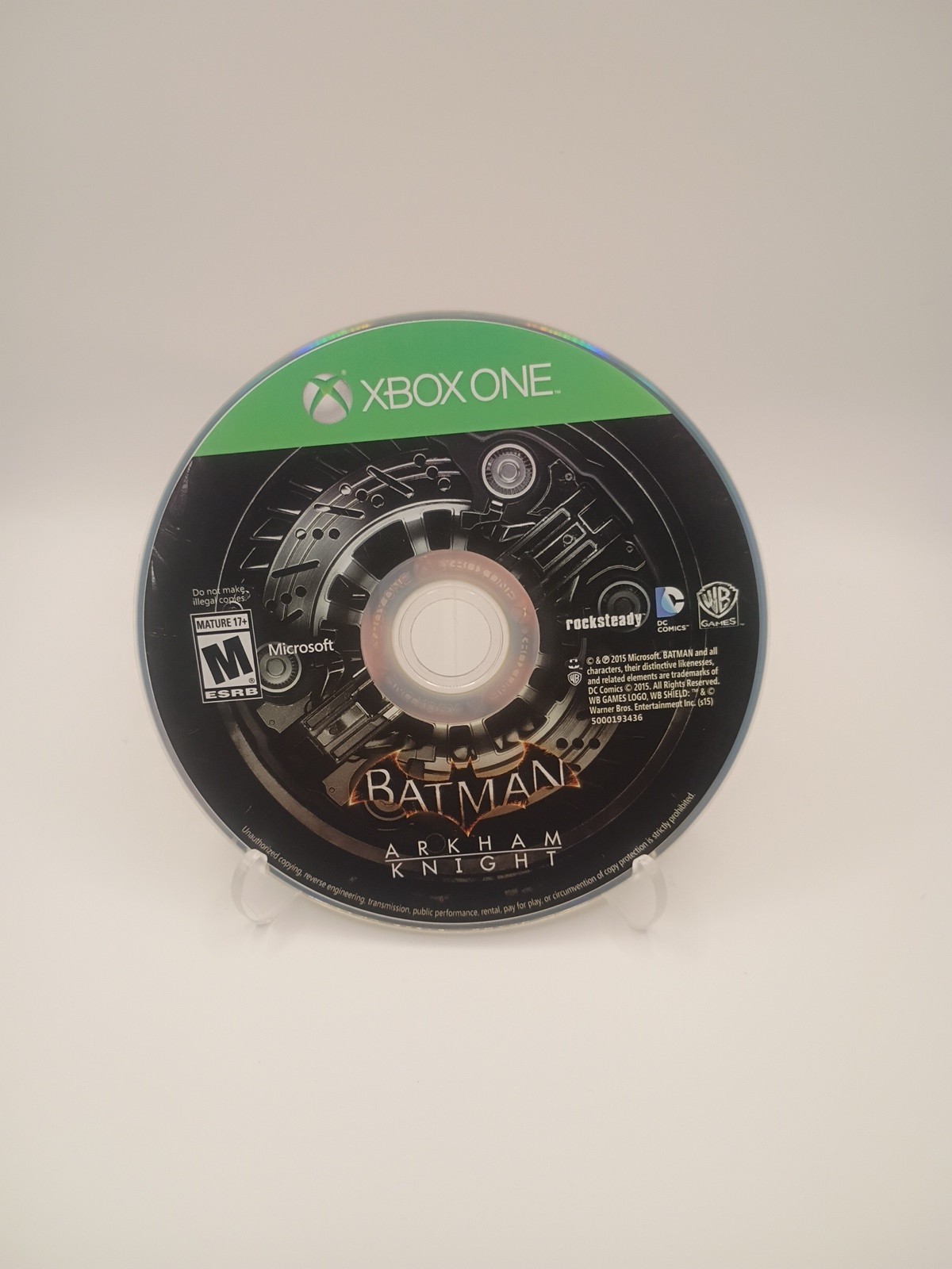 Batman: Arkham Knight 2015 Edition Microsoft Xbox One Complete Tested