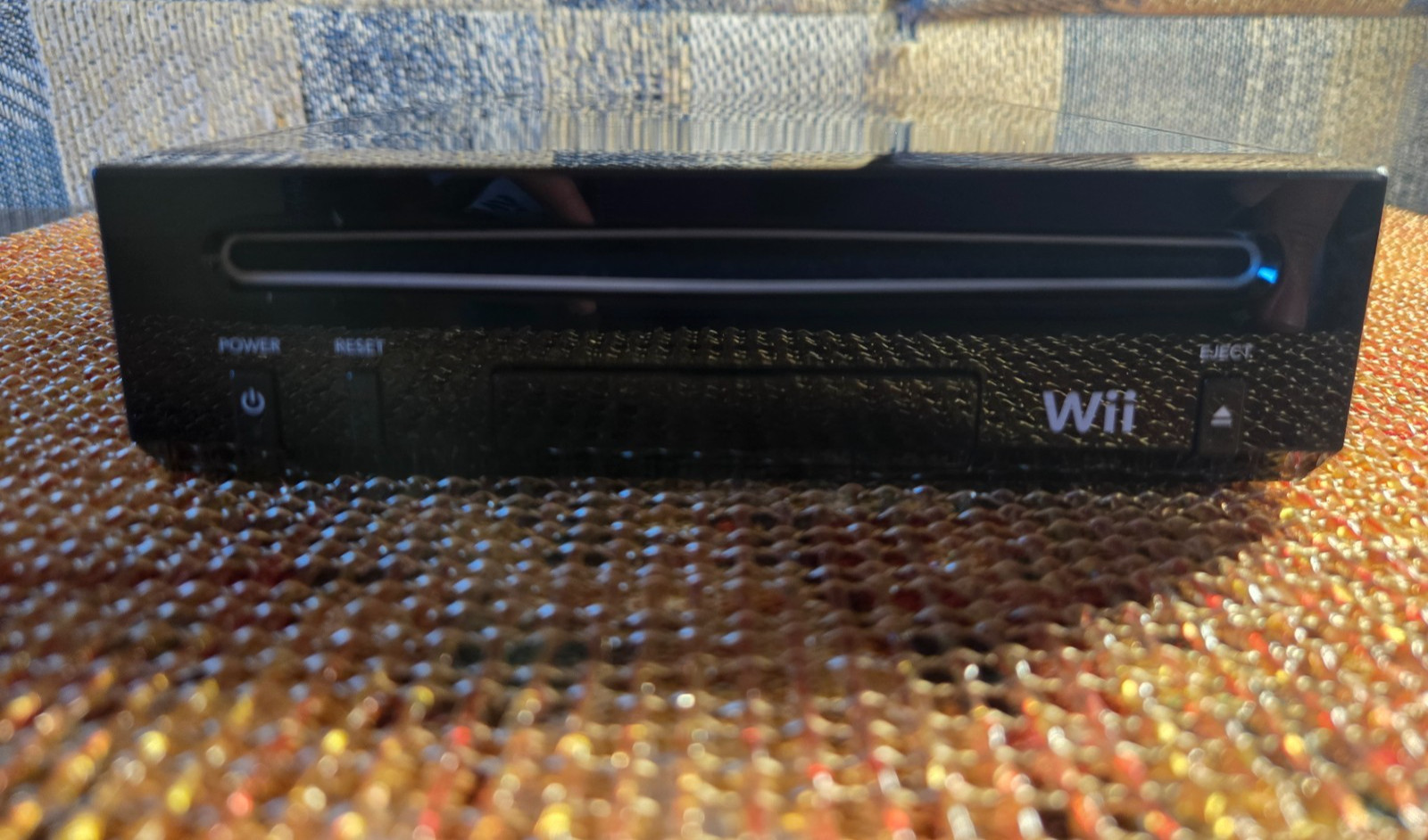 (1) Nintendo Wii Black Replacement Console RVL-101 TESTED & WORKS