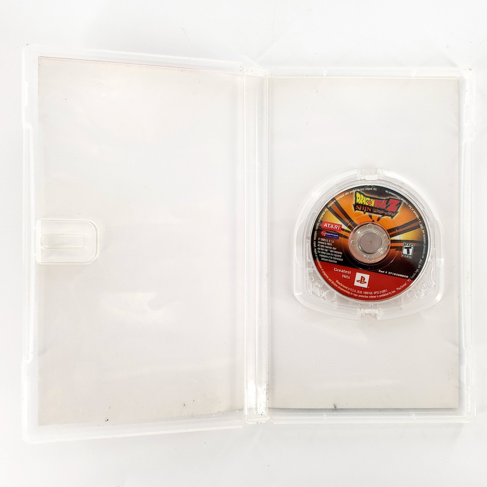 Dragon Ball Z: Shin Budokai (Sony PSP, 2006) No Manual Tested & Works