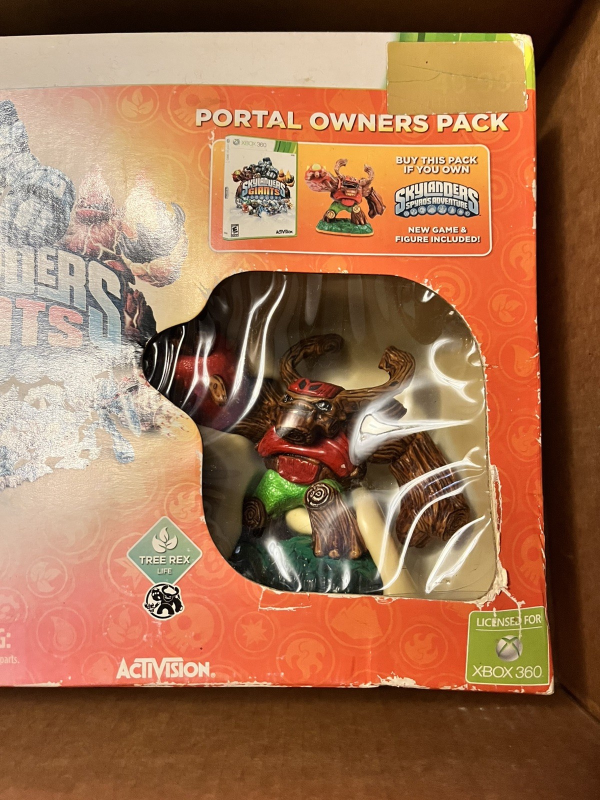 NEW Box Skylanders Giants Portal Owners Pack XBOX 360 W/ Figure & Game
