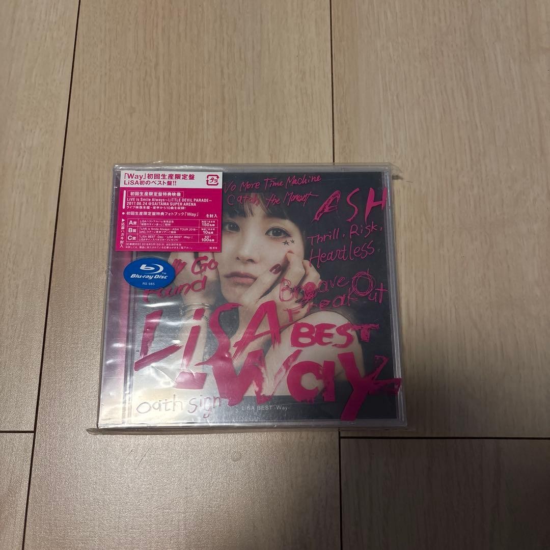 LiSA BEST -Way- Limited Edition with Blu-ray, Live at Saitama Arena