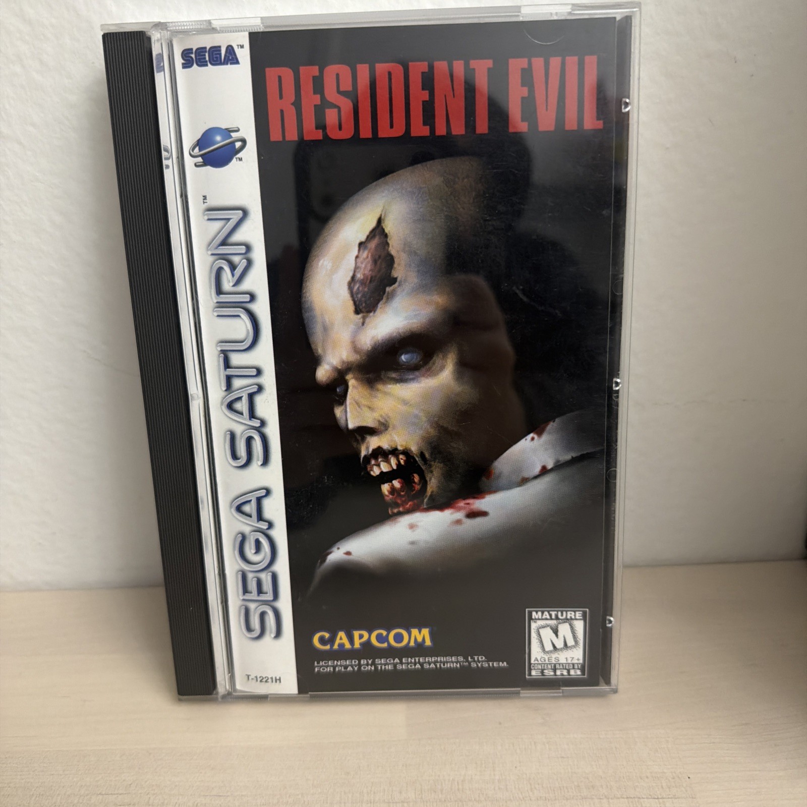 Resident Evil CIB Sega Saturn. Complete with game, manual, registration and case