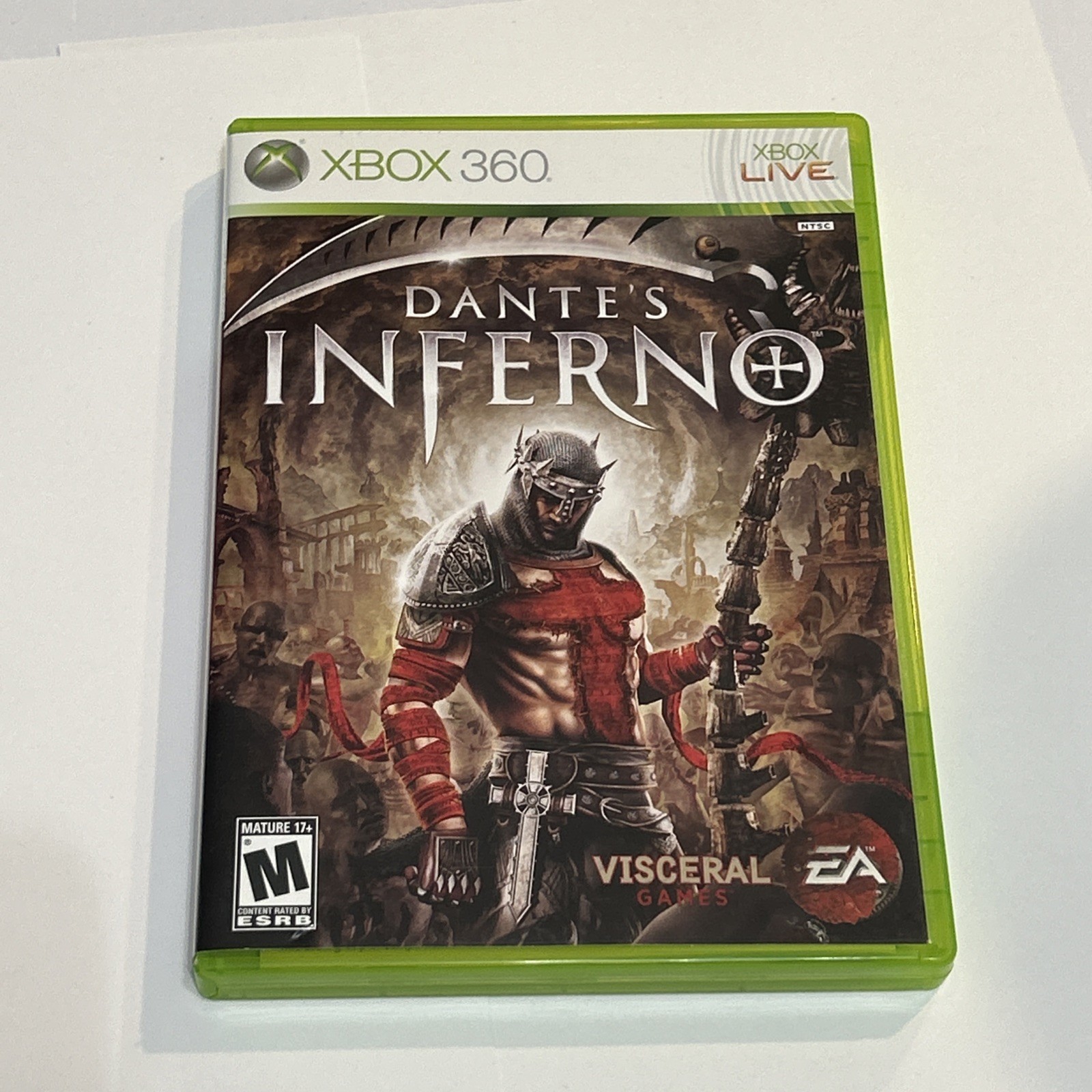 Dante’s Inferno Xbox 360 EA Visceral Games Action Horror Xbox Live Game Complete
