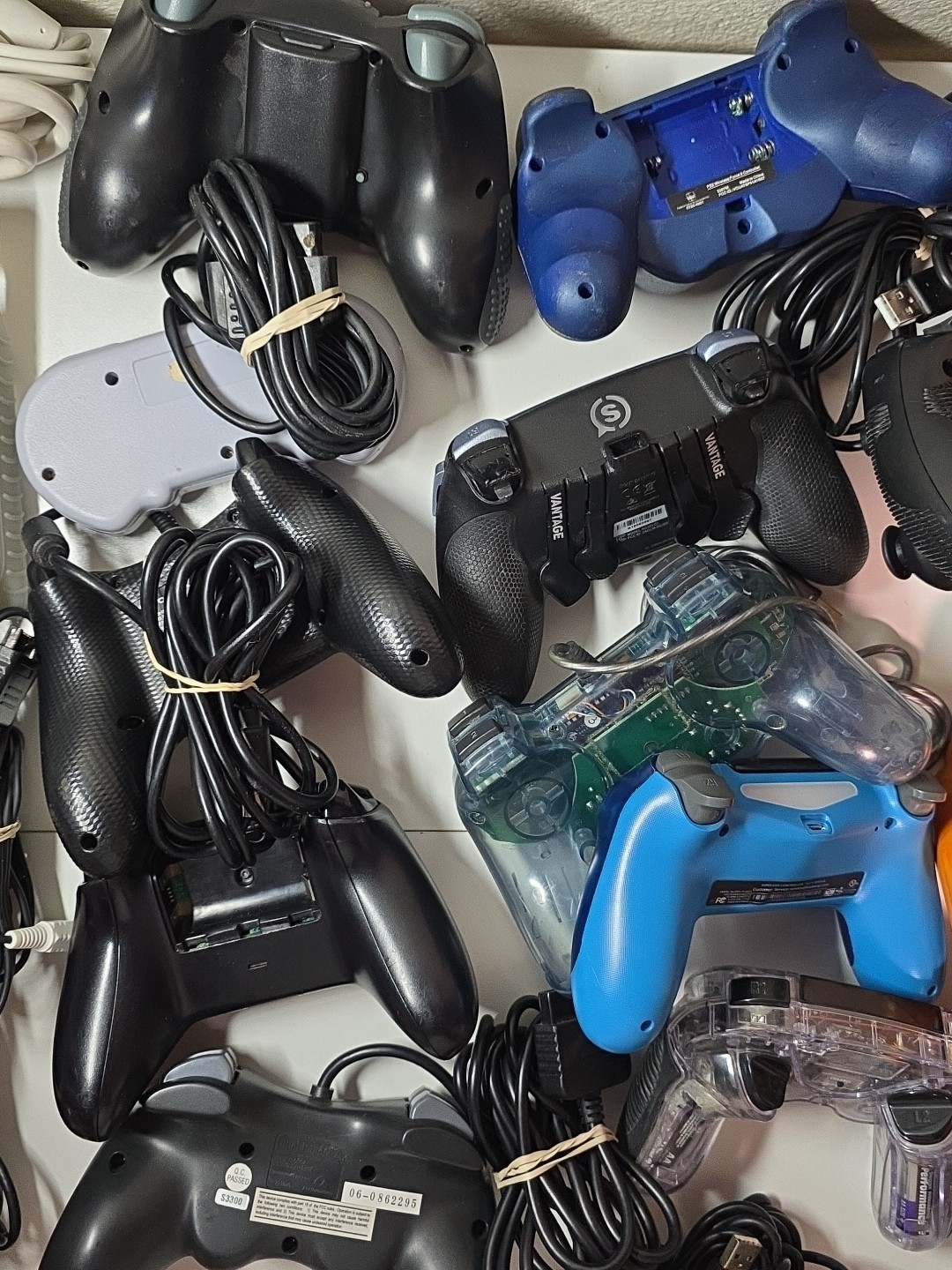 Lot Of 3rd Party Video Game Controllers & Accessories For Wii Xbox PS – Untested