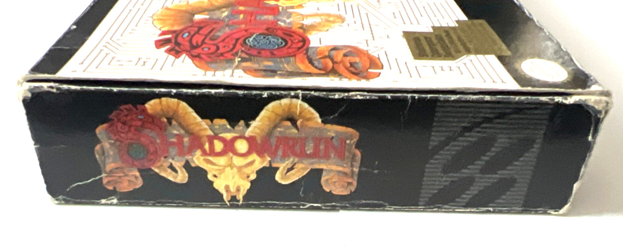 Shadowrun Super Nintendo SNES Item Box Only No Manual Authentic Tested