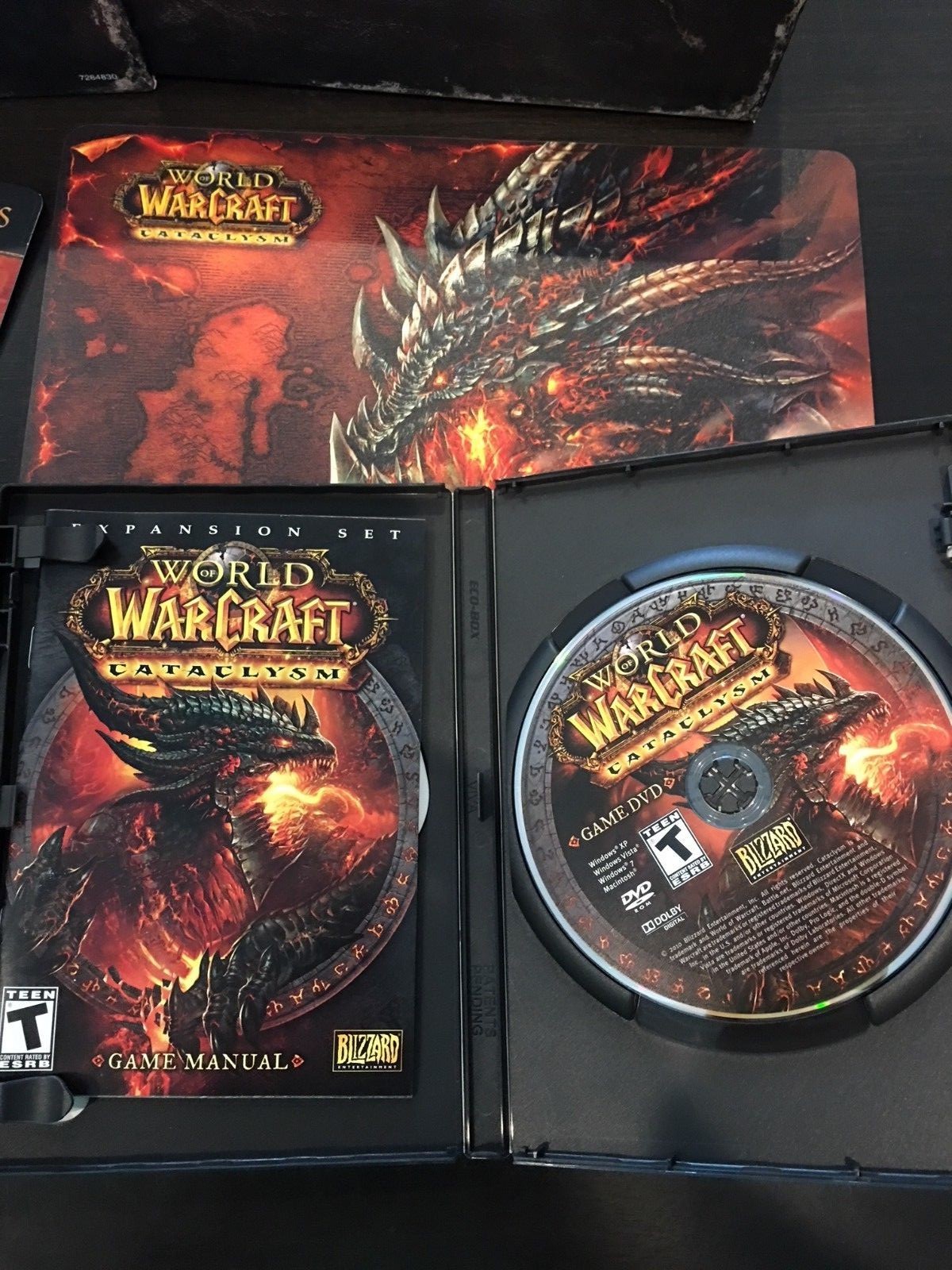 🔥 World of Warcraft: CATACLYSM -100% COMPLETE Collectors Edition USED GAME KEY