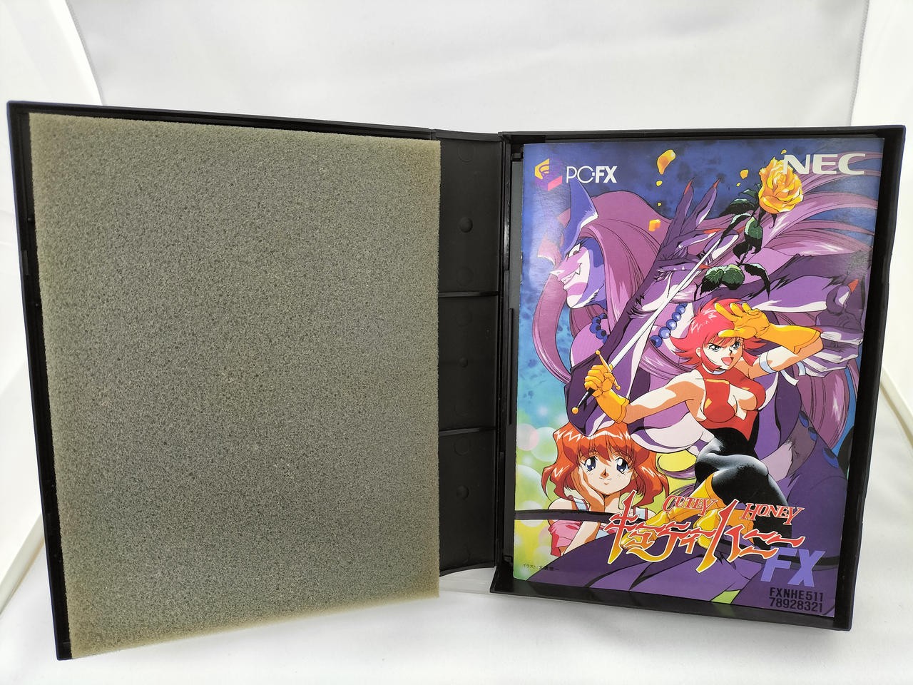NEC PC-FX Cutey Honey Cutie Honey Japan Retro Video Game PCFX JAPAN
