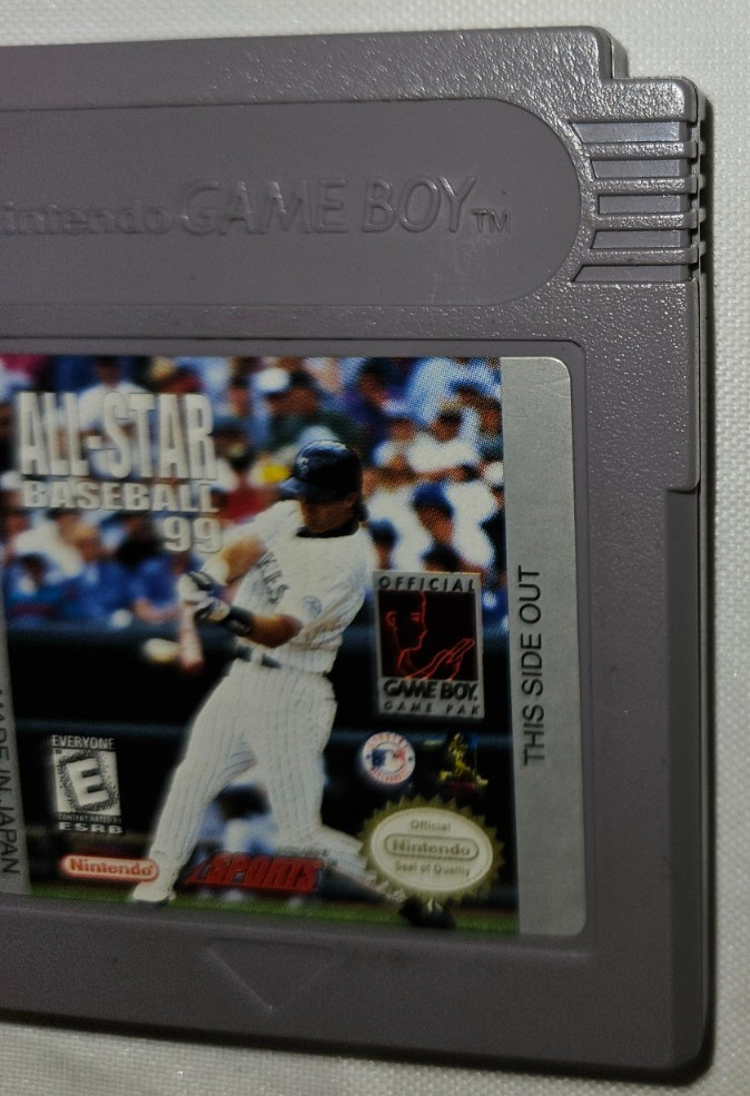 All-Star Baseball ’99 Cartridge Only Authentic Nintendo Game Boy USA 1998