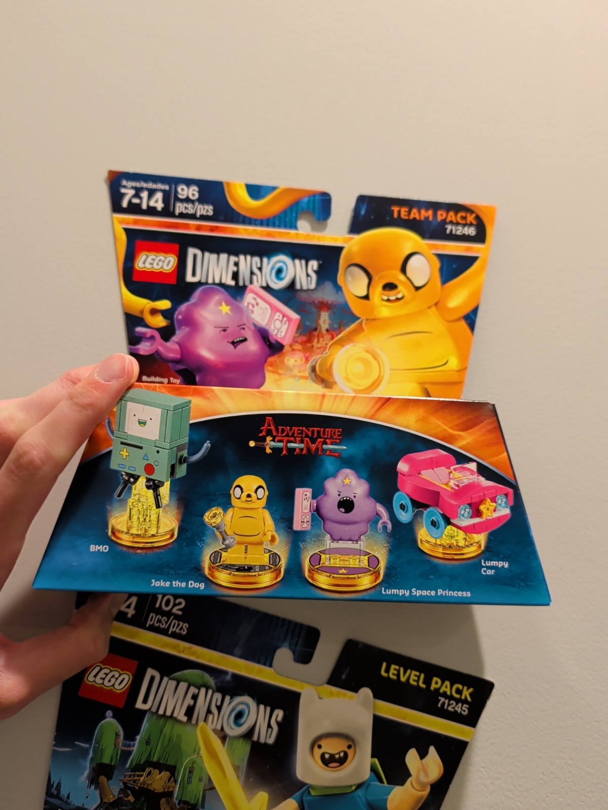 NEW⭐BUNDLE | LEGO DIMENSIONS Level Pack – Adventure Time – BNIB (71245+71246)