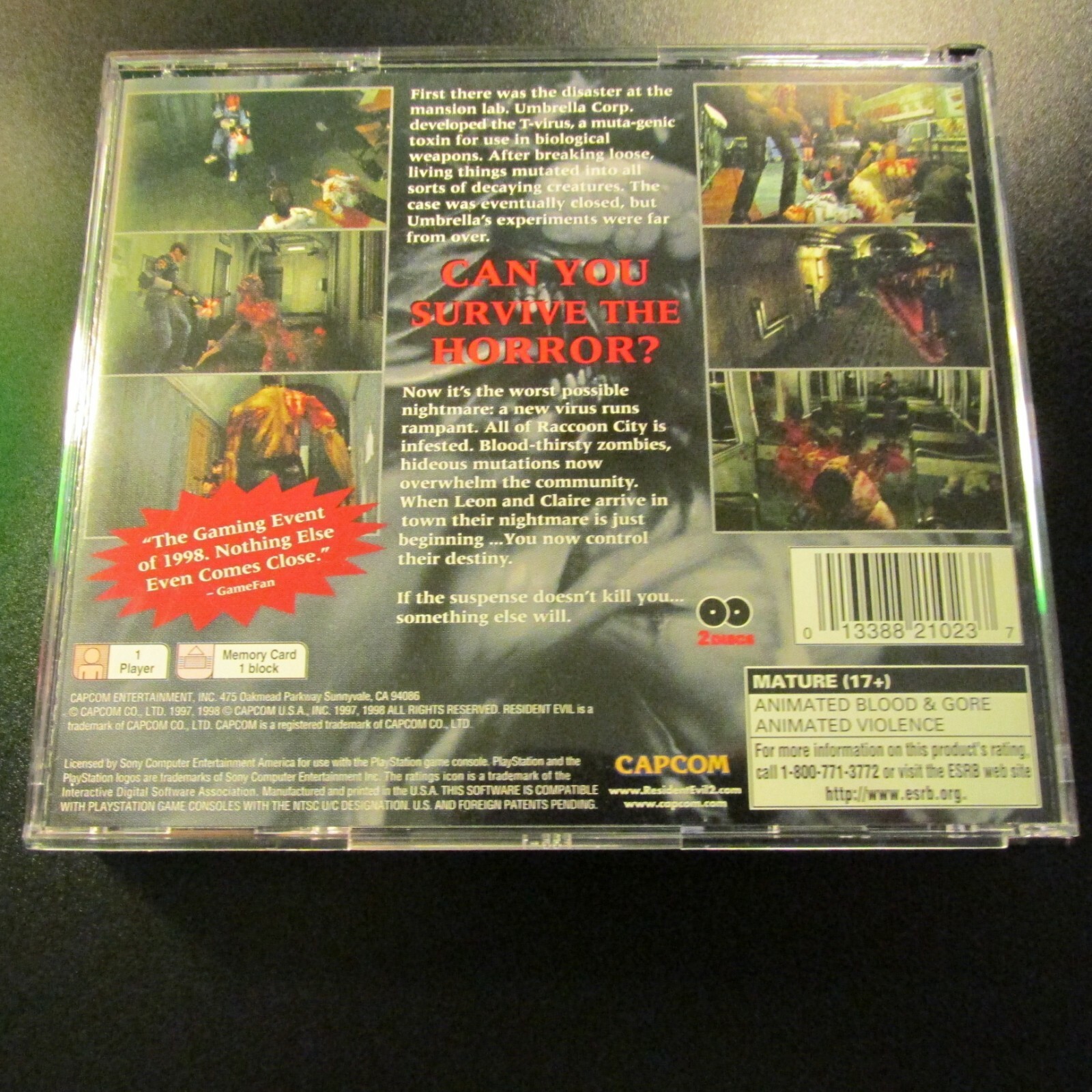 Resident Evil 2 (SONY PlayStation 1, 1998) PS1 PSOne COMPLETE NEW PRISTINE MINT