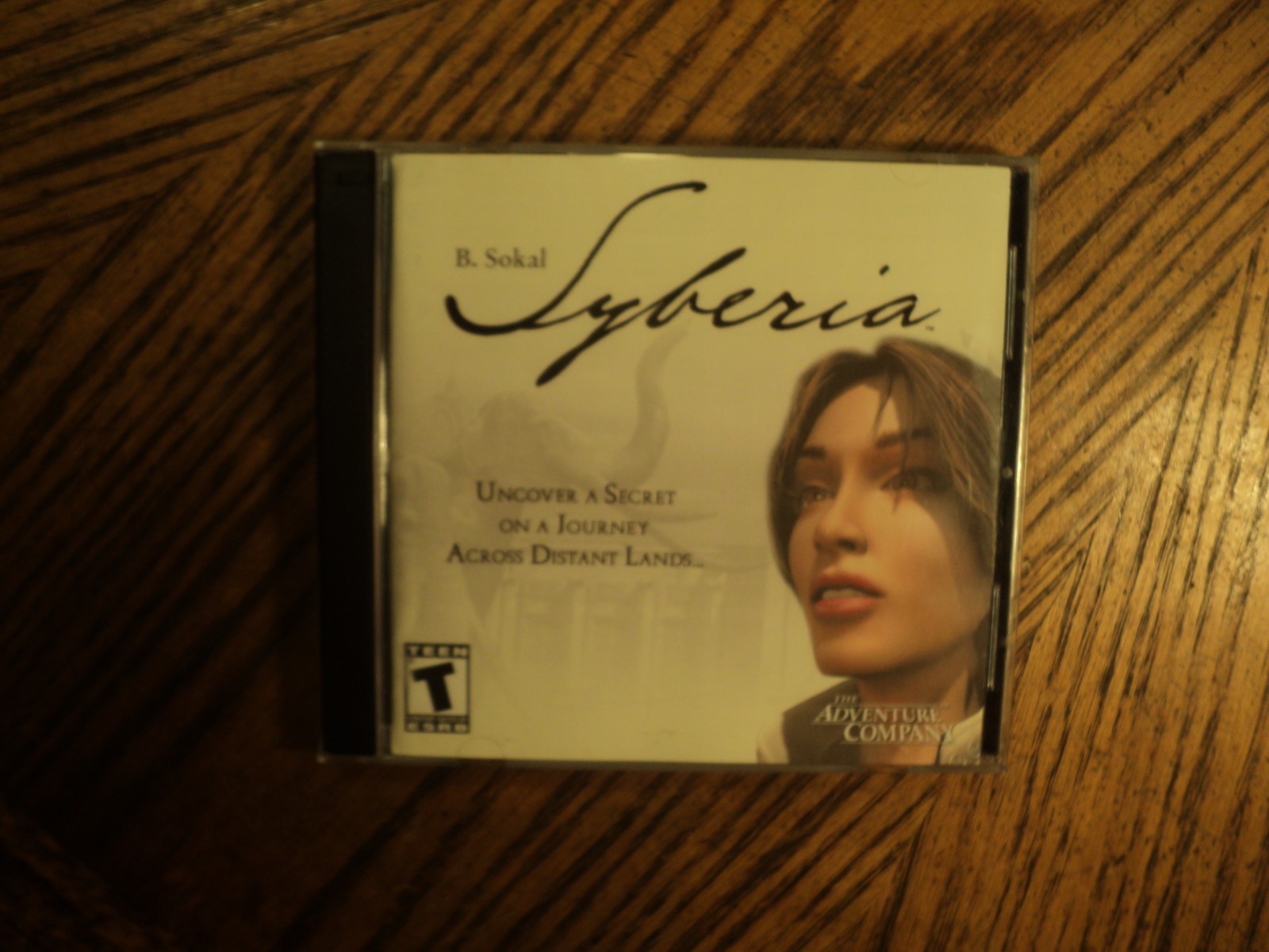 B Sokal Syberia (The Adventure Company, 2002) Case, Manual & Two Disc