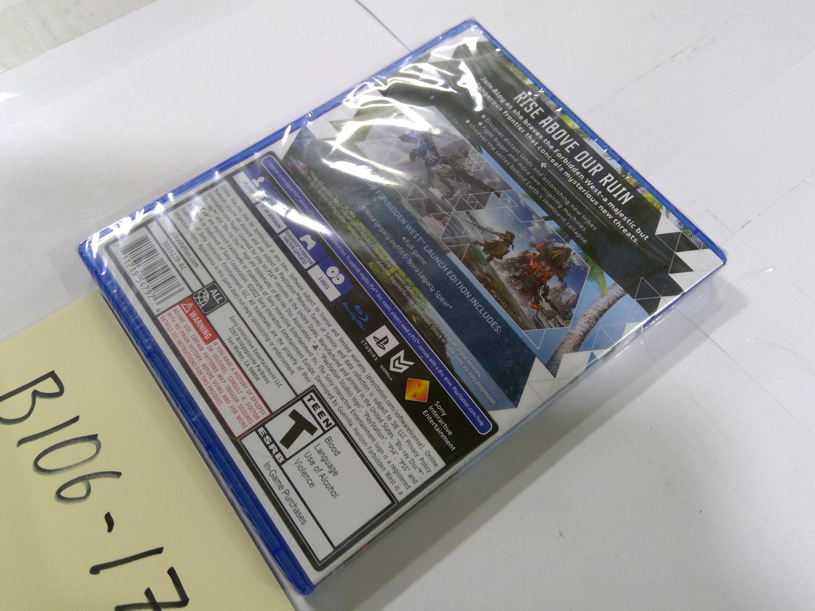 Horizon Forbidden West Launch Edition PS4 Video Game New Sealed Sony Teen RPG
