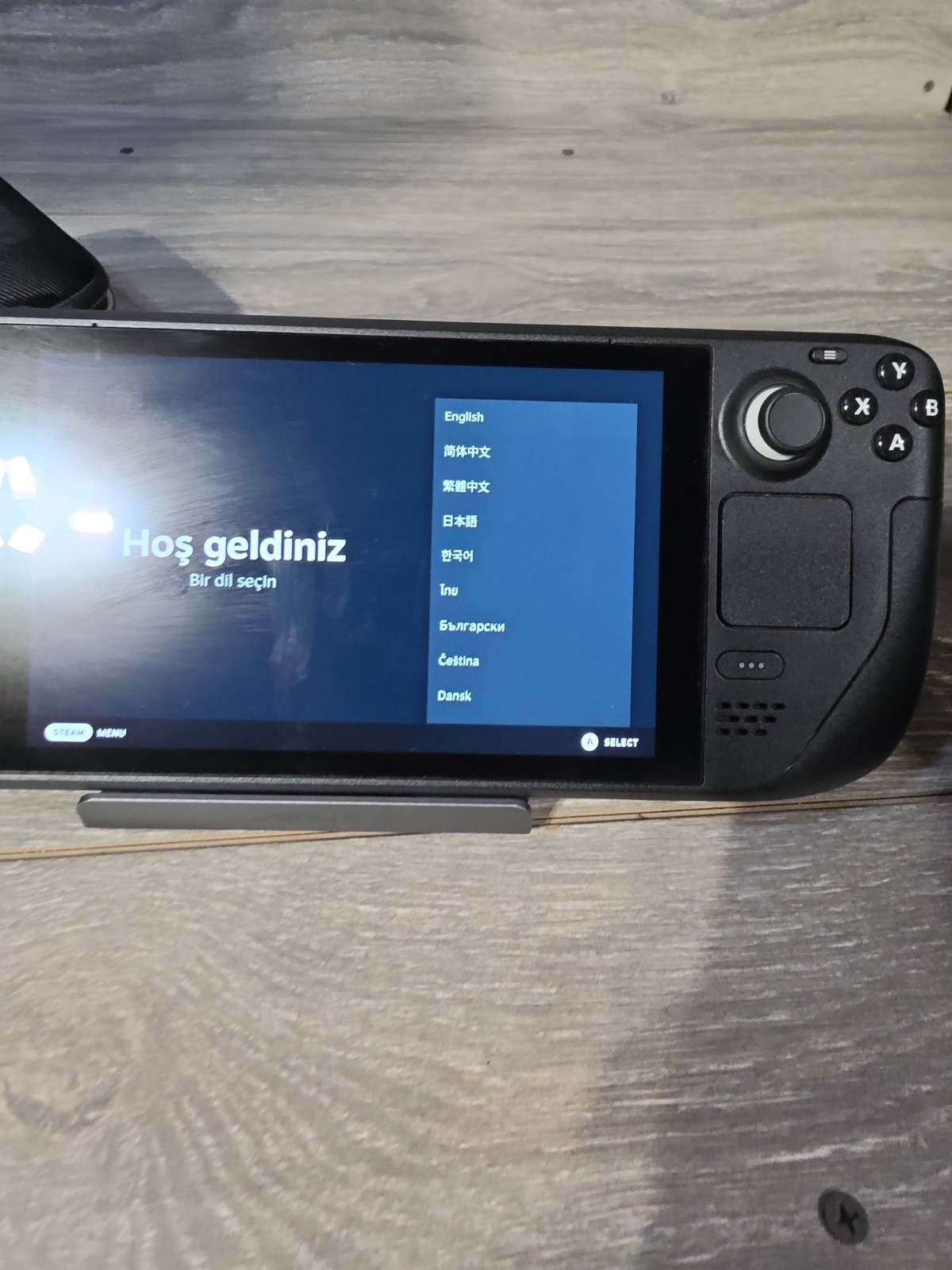 Valve Steam Deck LCD 256GB Handheld Console – Black W/ Dock, Charger & 512gb SD