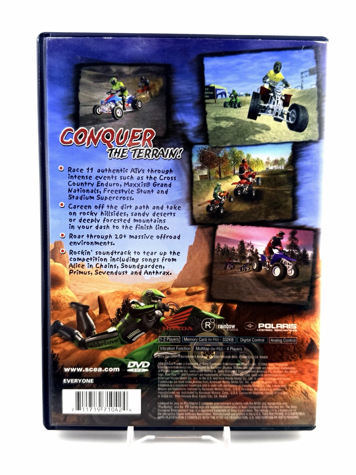Bundle Lot ATV Off-Road Fury 1 2 3 4 (Sony PlayStation 2) PS2 CIB Complete