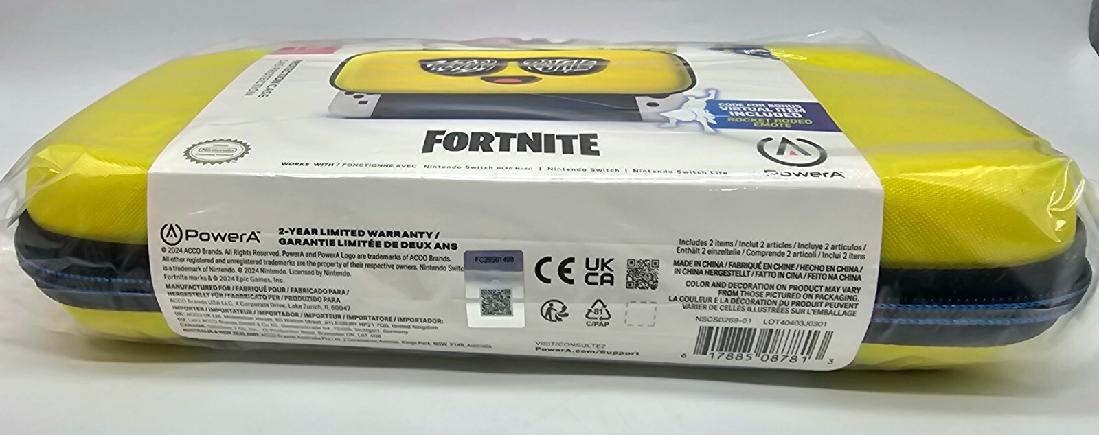 Nintendo Switch Fortnite Peely Accessories Sealed W/ Codes – Choose Your Bundle