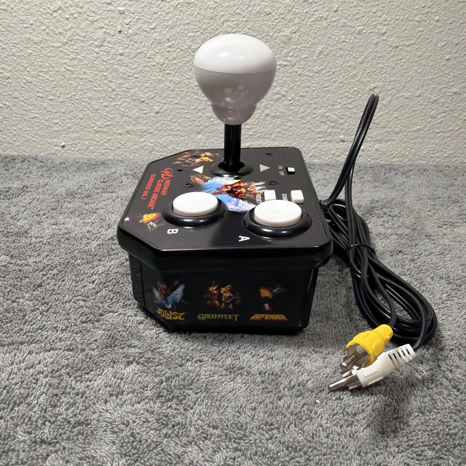 Midway Classic Arcade Vol 1 Plug N Play TV Game Joust Guantlet Defender – Tested