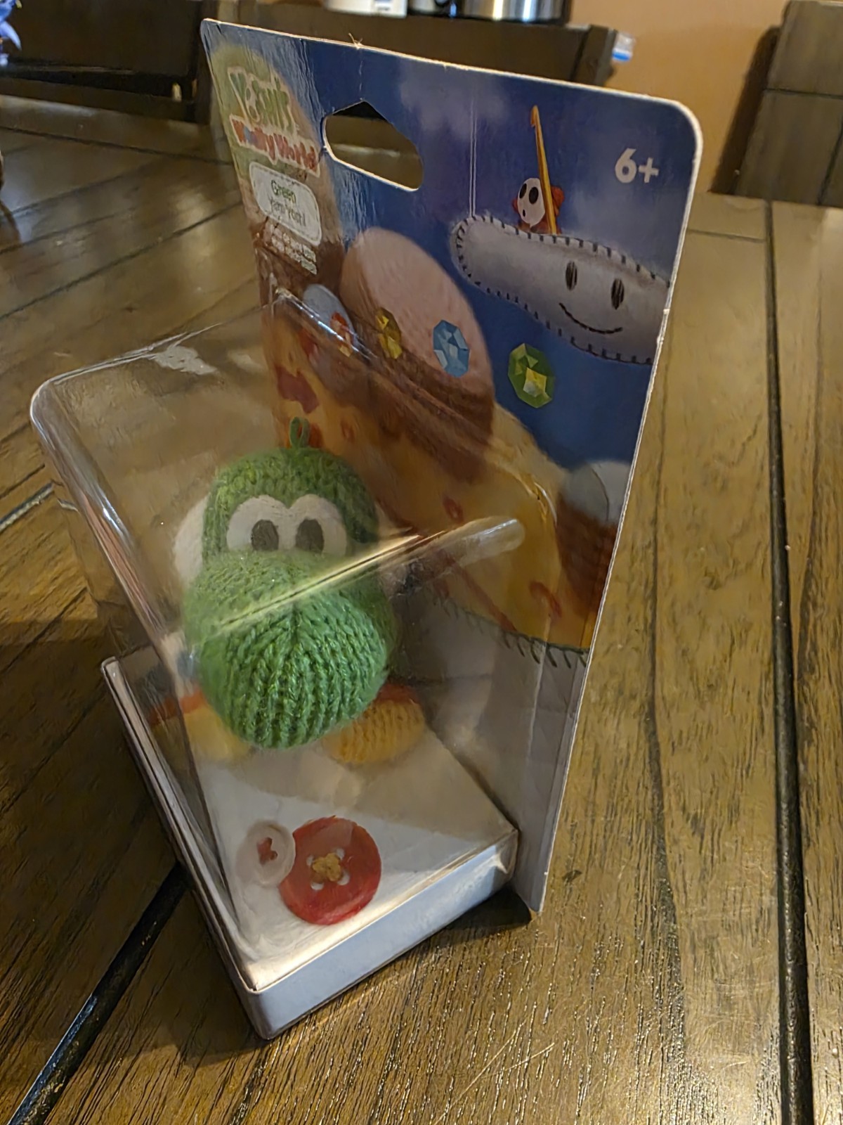 Nintendo amiibo Green Yarn Yoshi Collectible Figure Yoshi’s Woolly World 2015