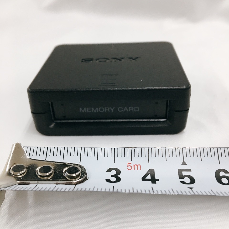 Sony PS3 Memory Card Adapter CECHZM1 PS2 Data Transfer With USB cable Used