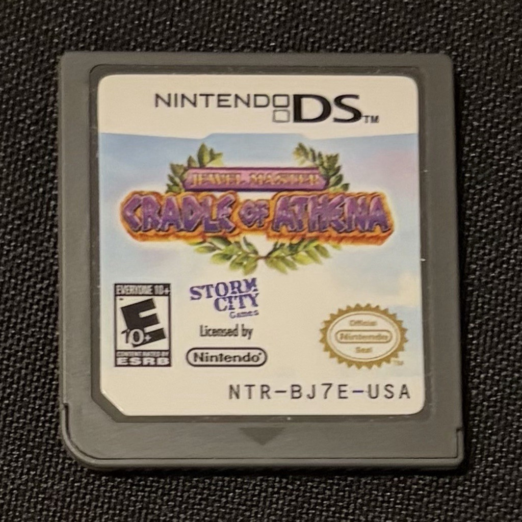 Storm City Games Jewel Master: Cradle of Athena Nintendo DS Game, E10+, NTSC-U/C