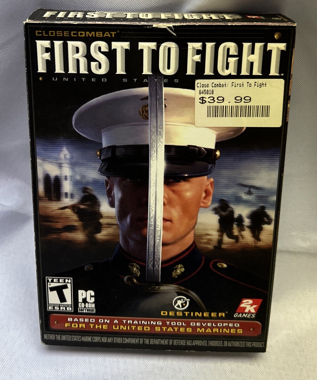 First To Fight – United States Marines PC CDROM 2005