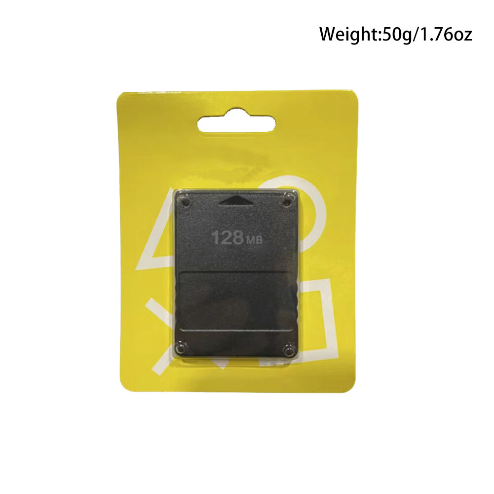 US 2 Pack 128 MB Memory Card Data Card For Sony PS2 Game Console Accessories
