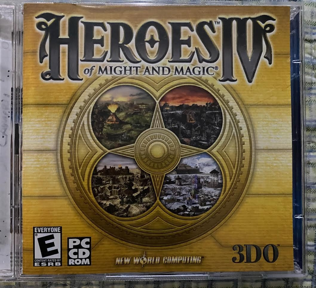 Heroes of Might and Magic IV PC Strategy/Role Playing Computer Game (2002) ~ VG