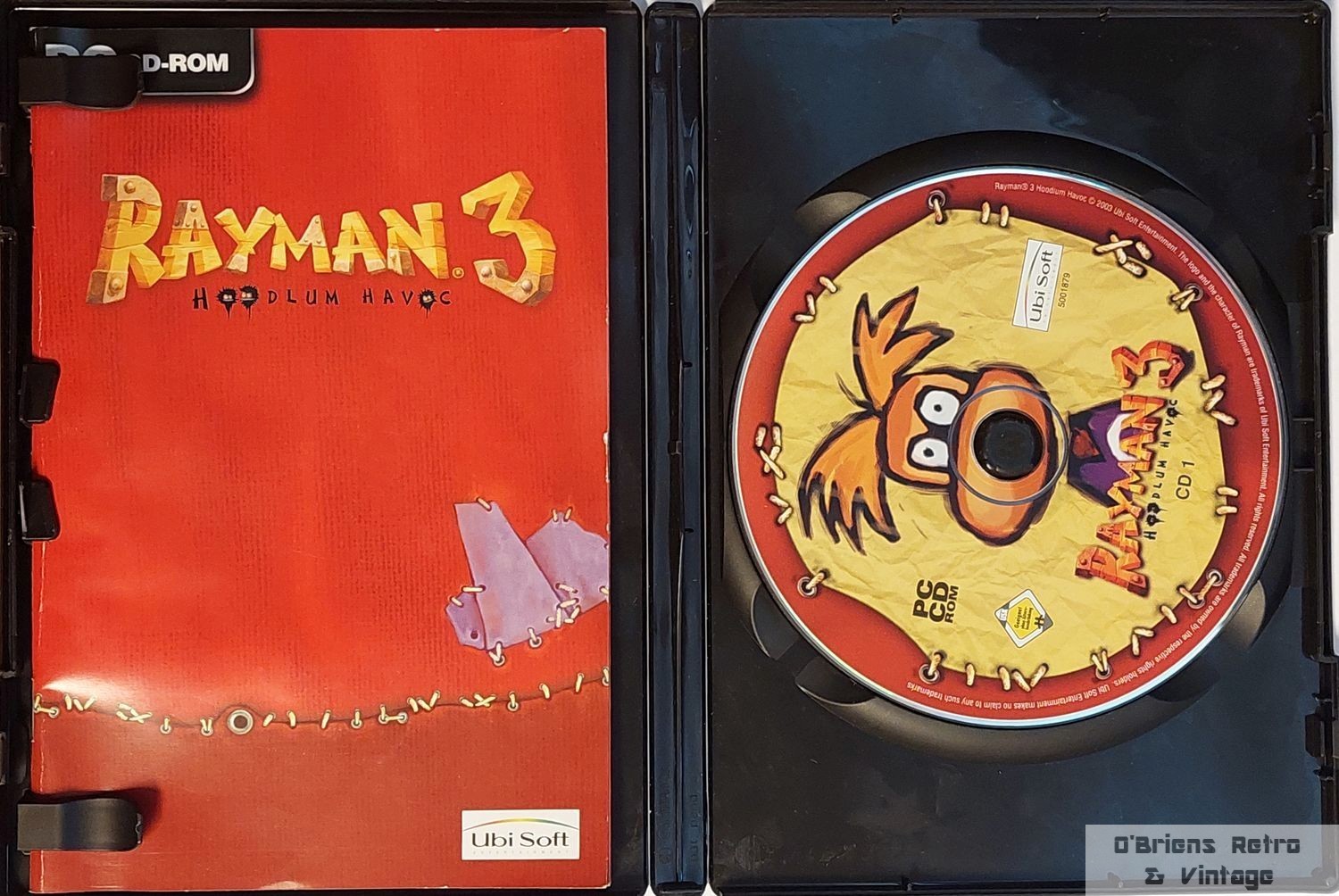 Rayman 3: Hoodlum Havoc (PC, Nordic Edition) – Good – 3D Lenticular Cover